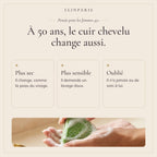 Shampoing solide pensé pour le cuir chevelu des femmes de 45 ans et plus