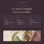 Rituel complet 60 secondes avec la barre et la brosse ELINPARIS